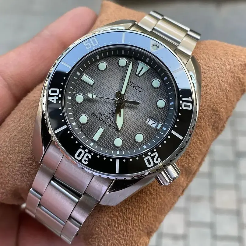 Seiko Prospex King Sumo Grey Gradation Dial Men's Watch- SPB323J1